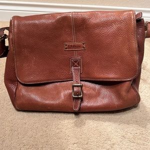 Leather brief case - LL Bean